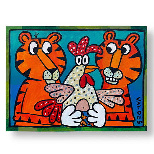 Marius Valdes 40x30 House Divided WP5923